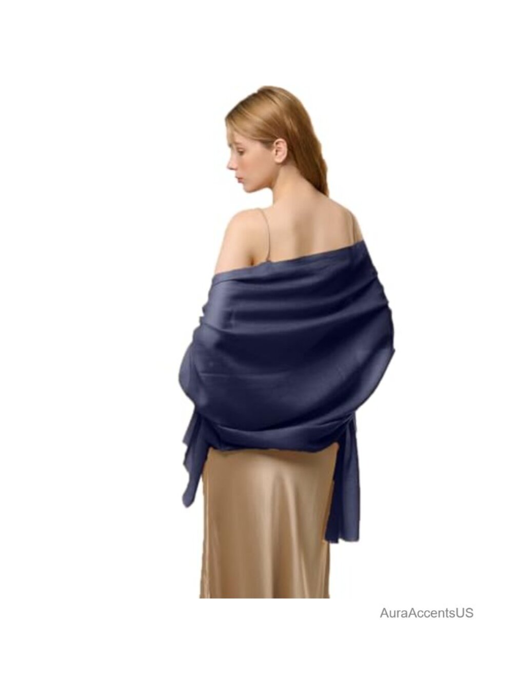 100% Cashmere Shawl Wrap Extra Large Featherlight Sheer Scarf